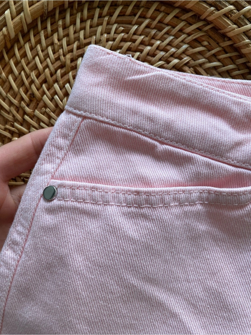 ZARA Light Pink High Rise Wide Leg Denim Jeans! 🌸 - Picture 11 of 17